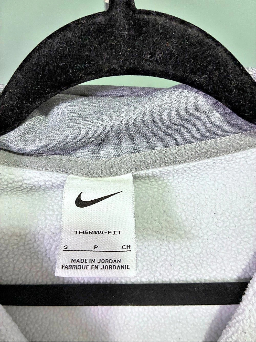 Nike Therma-FIT Oversized Half-Zip Top Purple Size Small - Picture 2 of 2